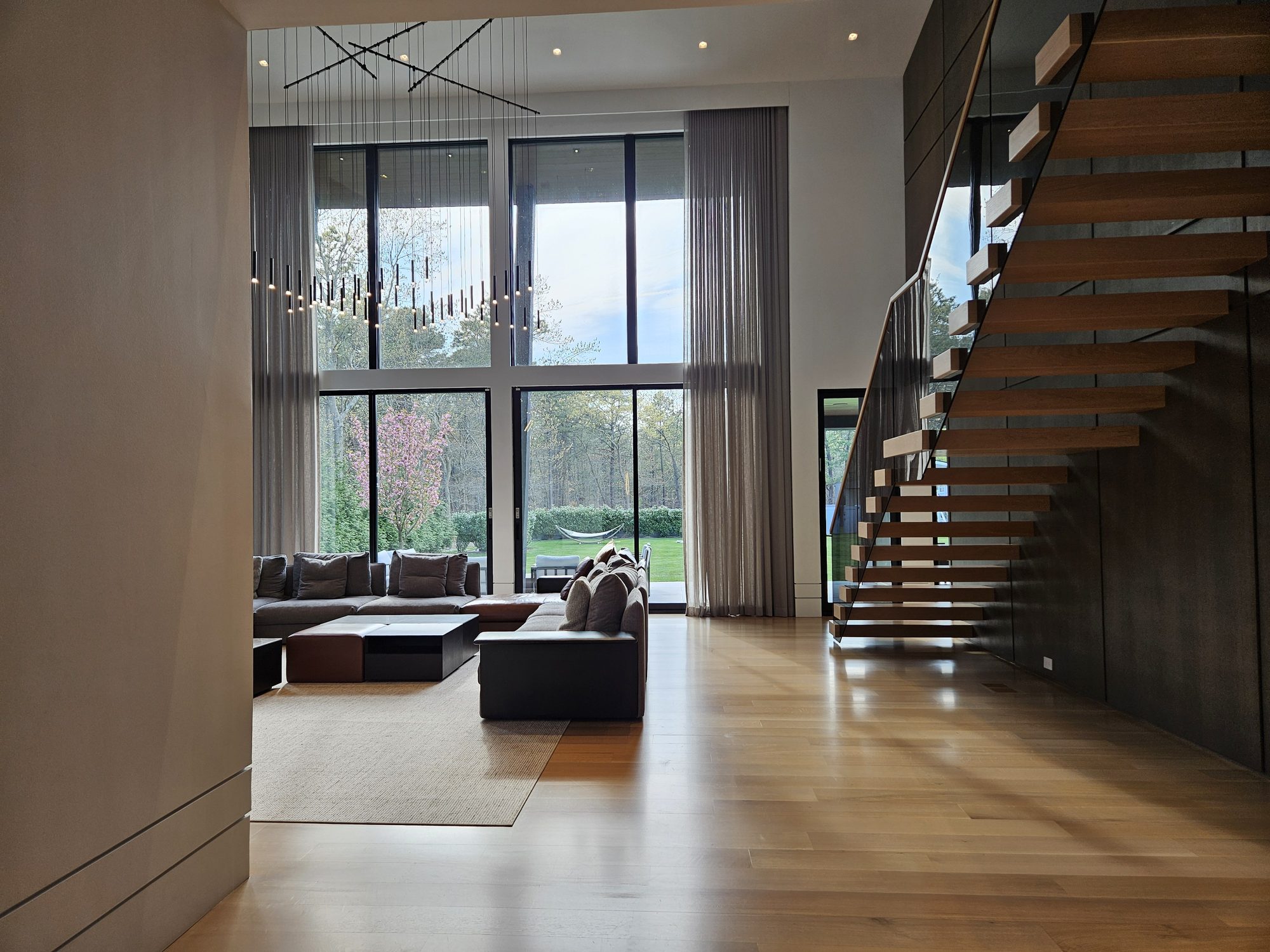 A distinctive hotel interior